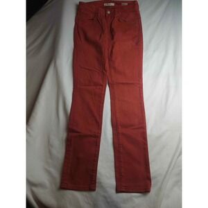 Mavi Serena Mid-Rise Skinny Jeans Burnt Orange Alexa 672 Size 27/32